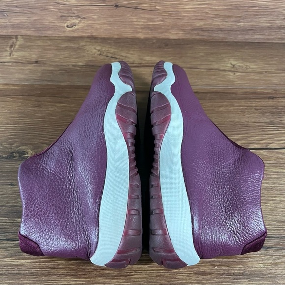 Nike Air Jordan Future Bordeaux Phantom Leather Sneakers Women’s Size 8.5 Shoes - Picture 2 of 11